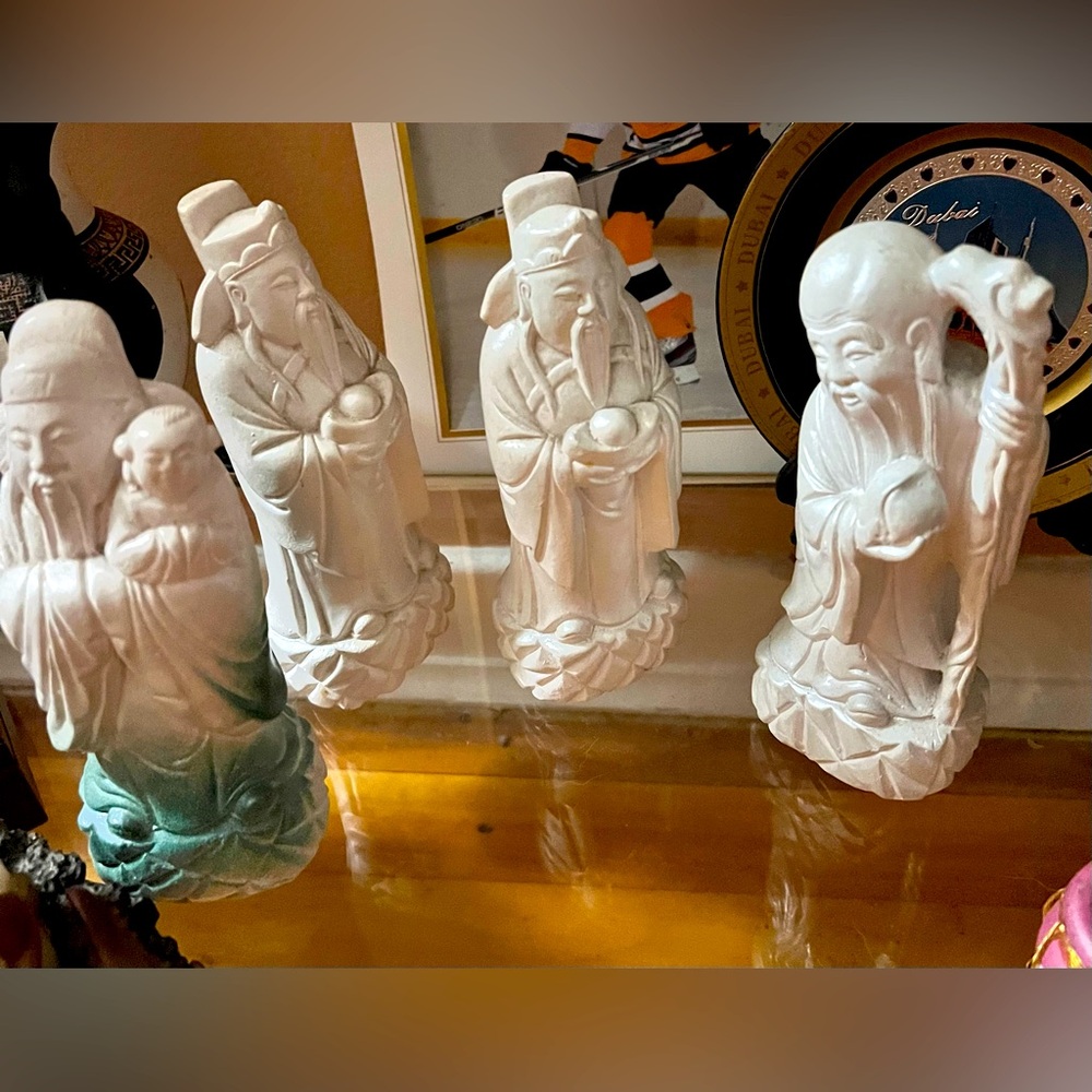 Asian statuettes